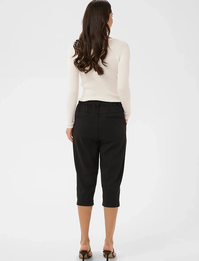 Kaffe - KAjenny Capri Pants - caprihose - black deep - 4