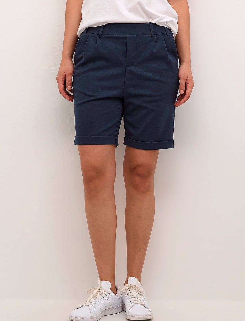 Kaffe - KAjenny Bermuda Shorts - bermuda püksid - midnight marine - 0