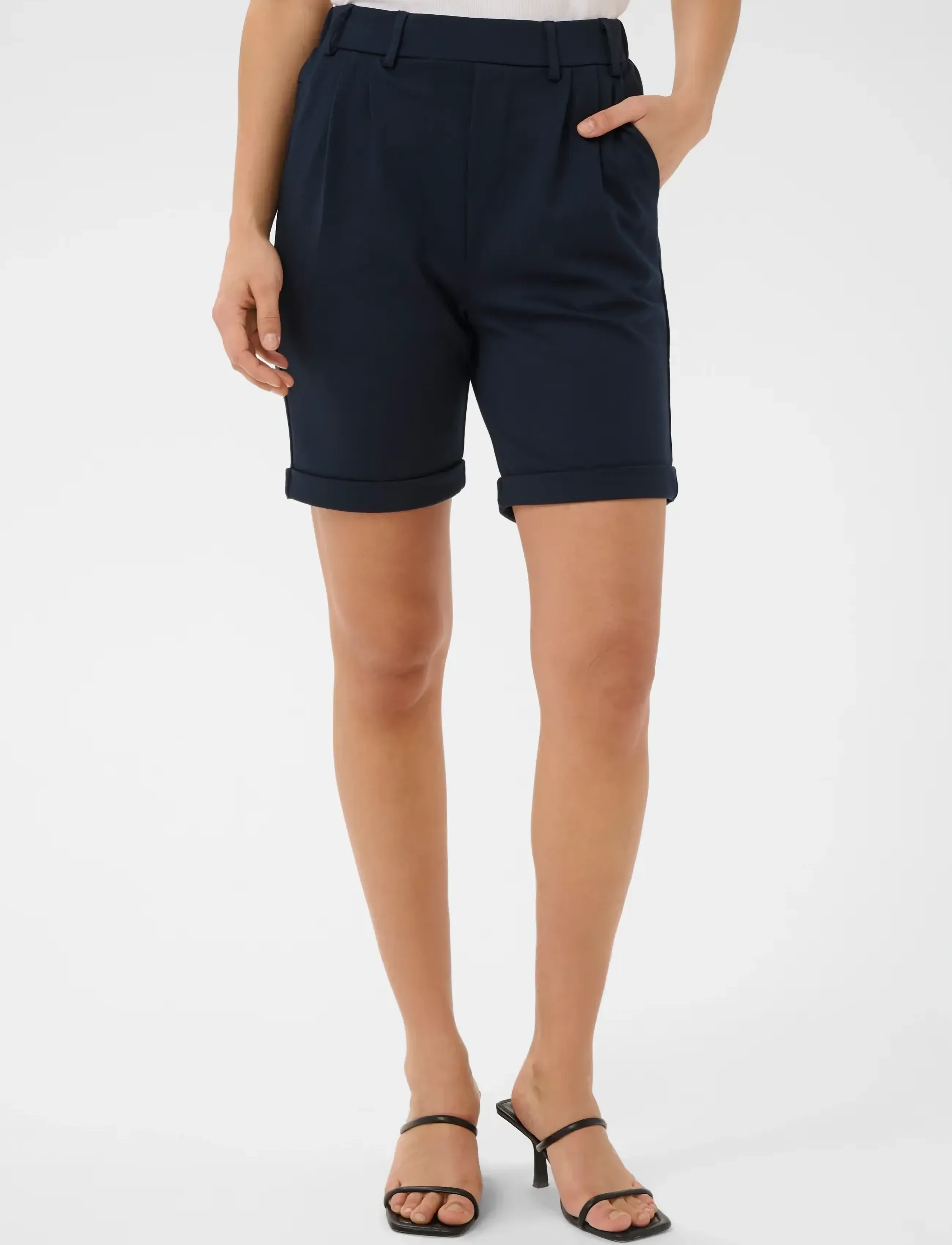 Kaffe - KAjenny Bermuda Shorts - midnight marine - 3