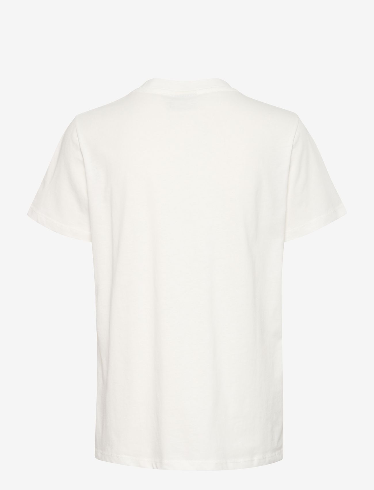 Kaffe - KApolly T-Shirt - chalk / sand graphic print - 1