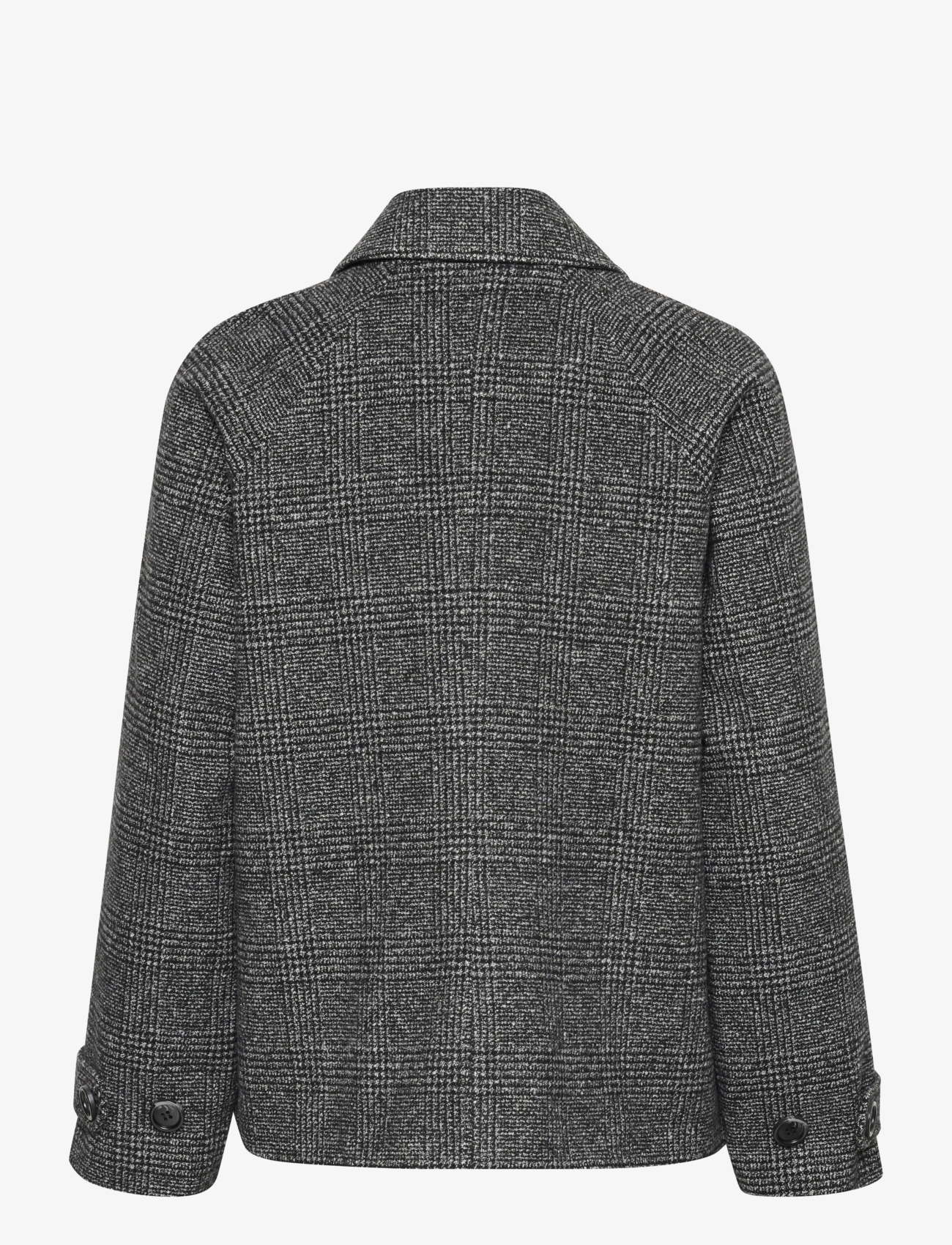 Kaffe - KAfabiola Short Jacket - frühlingsjacken - black/grey check - 2
