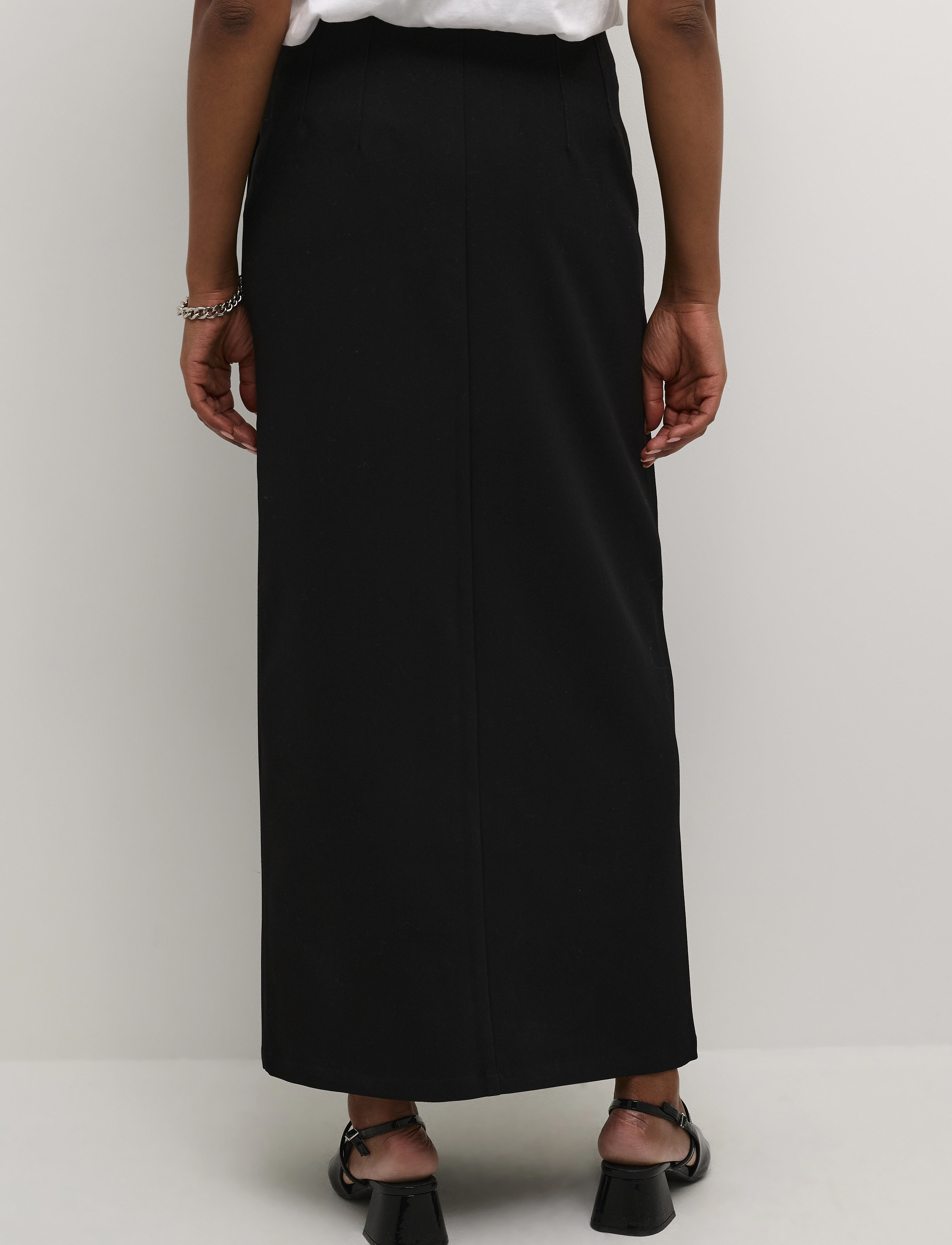 Kaffe - KAhella Skirt - midi skirts - black deep - 4