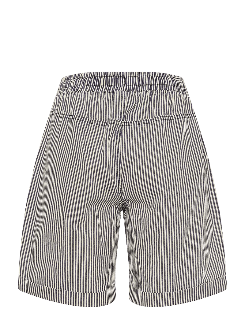 Kaffe - KAnaya Striped Shorts - casual shorts - midnight/white stripe - 2