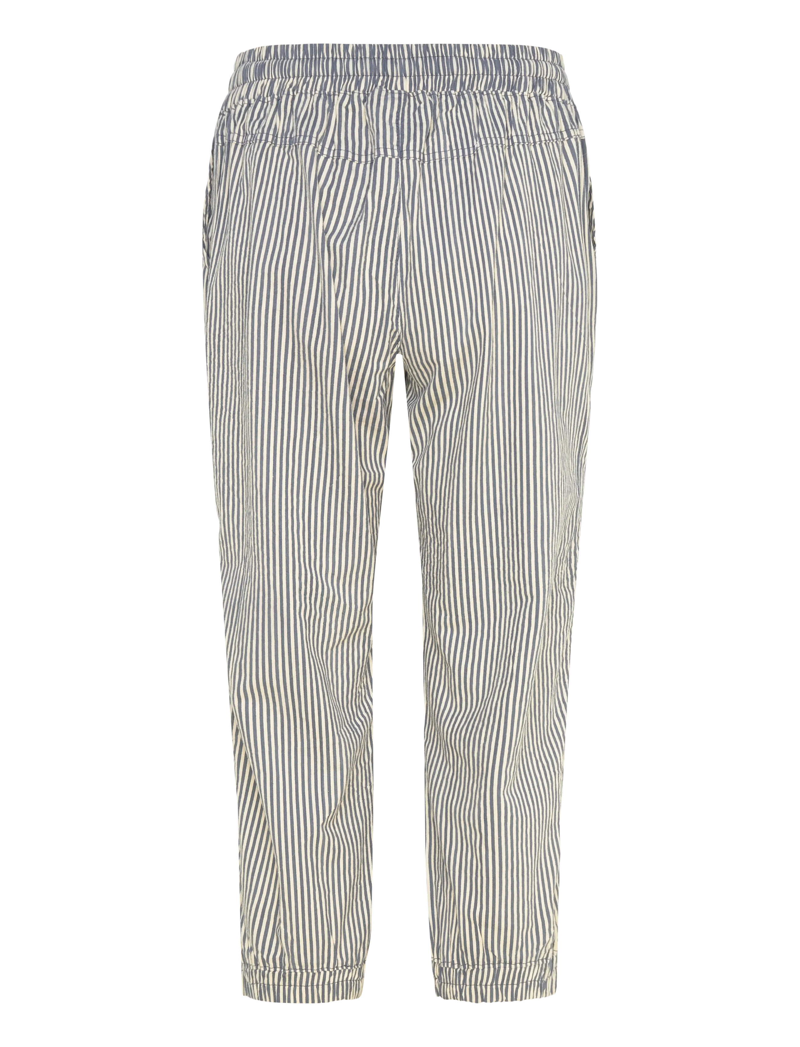 Kaffe - KAnaya Striped Capri Pants - joggers - midnight/white stripe - 2