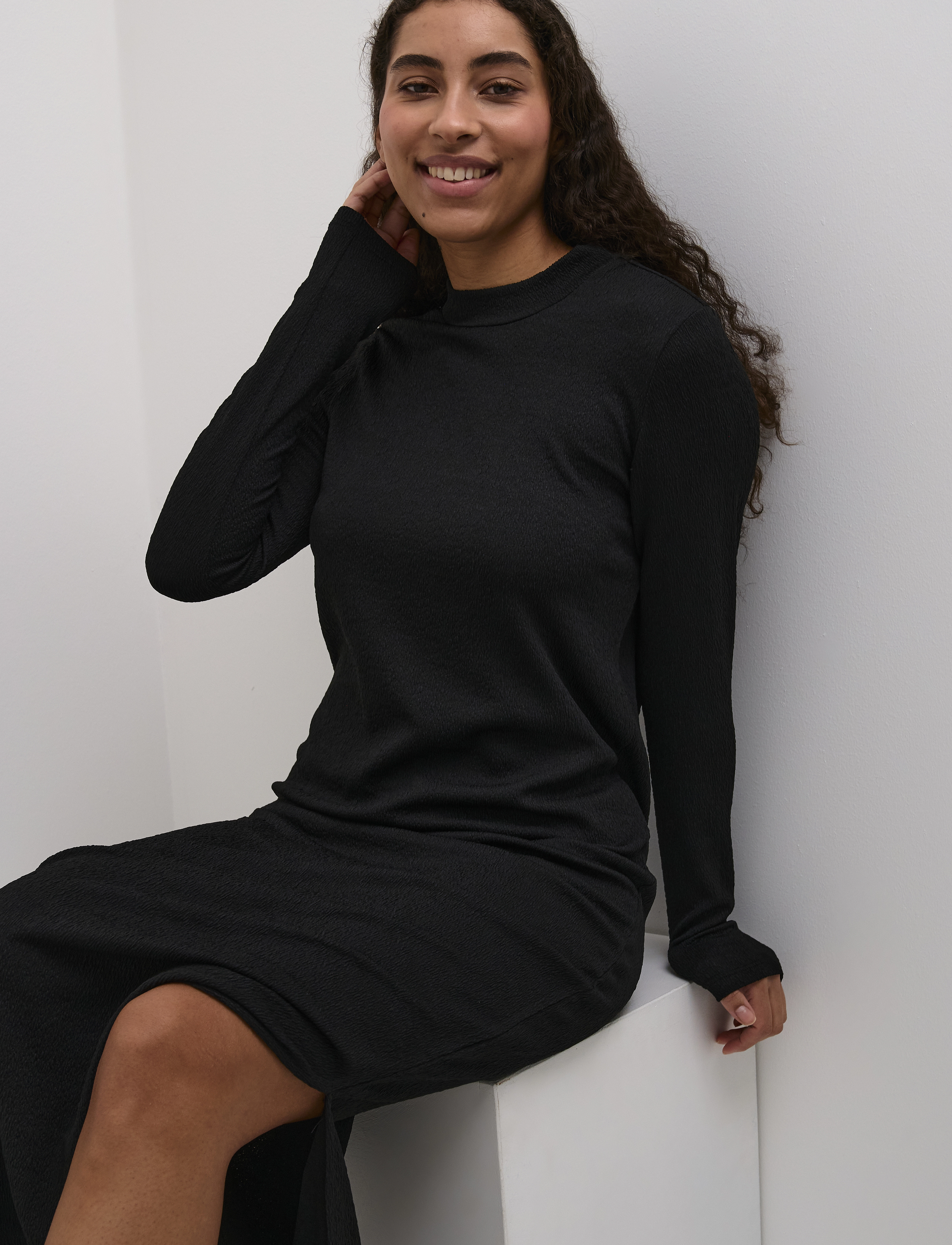 Kaffe - KArobin Dress - maksimekot - black deep cc. - 4