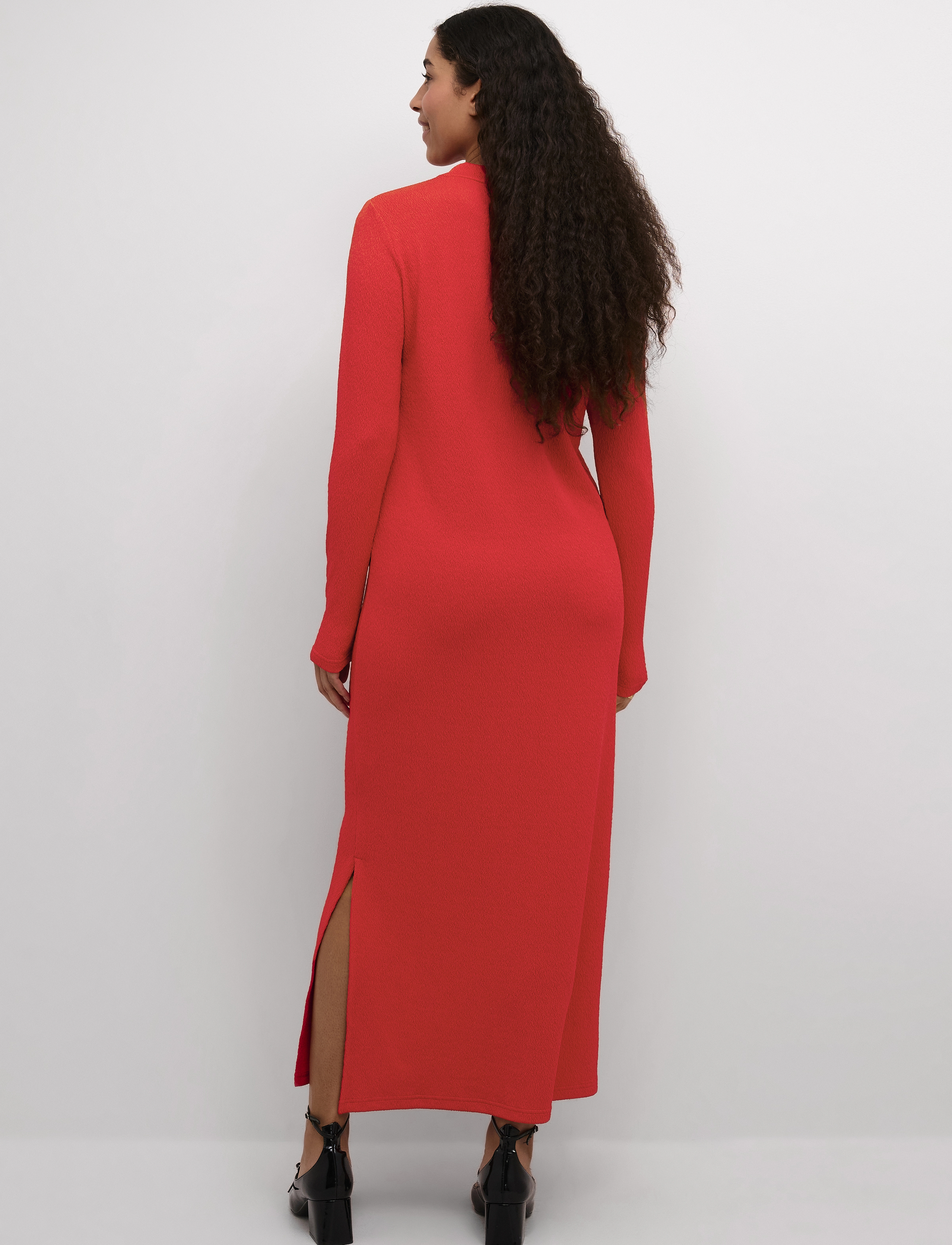 Kaffe - KArobin Dress - maksikleidid - fiery red cc. - 3
