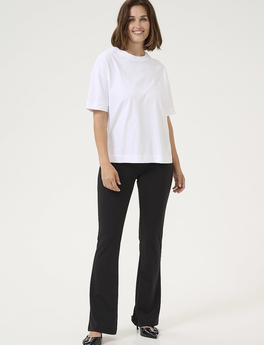 Kaffe - KAjenny Flared Leggings - leggings - black deep - 3