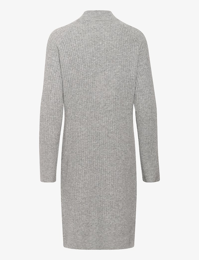 Kaffe - KArinya Knit Dress - knitted dresses - grey melange - 2
