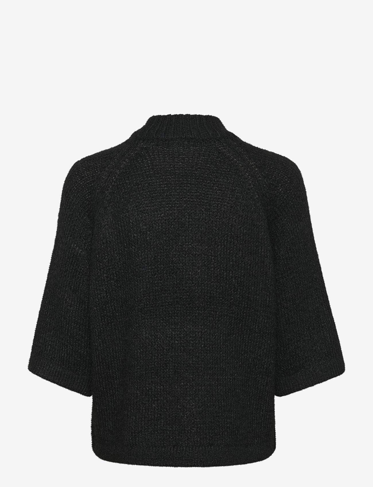 Kaffe - KAemilie Knit Pullover - striktrøjer - black deep - 2