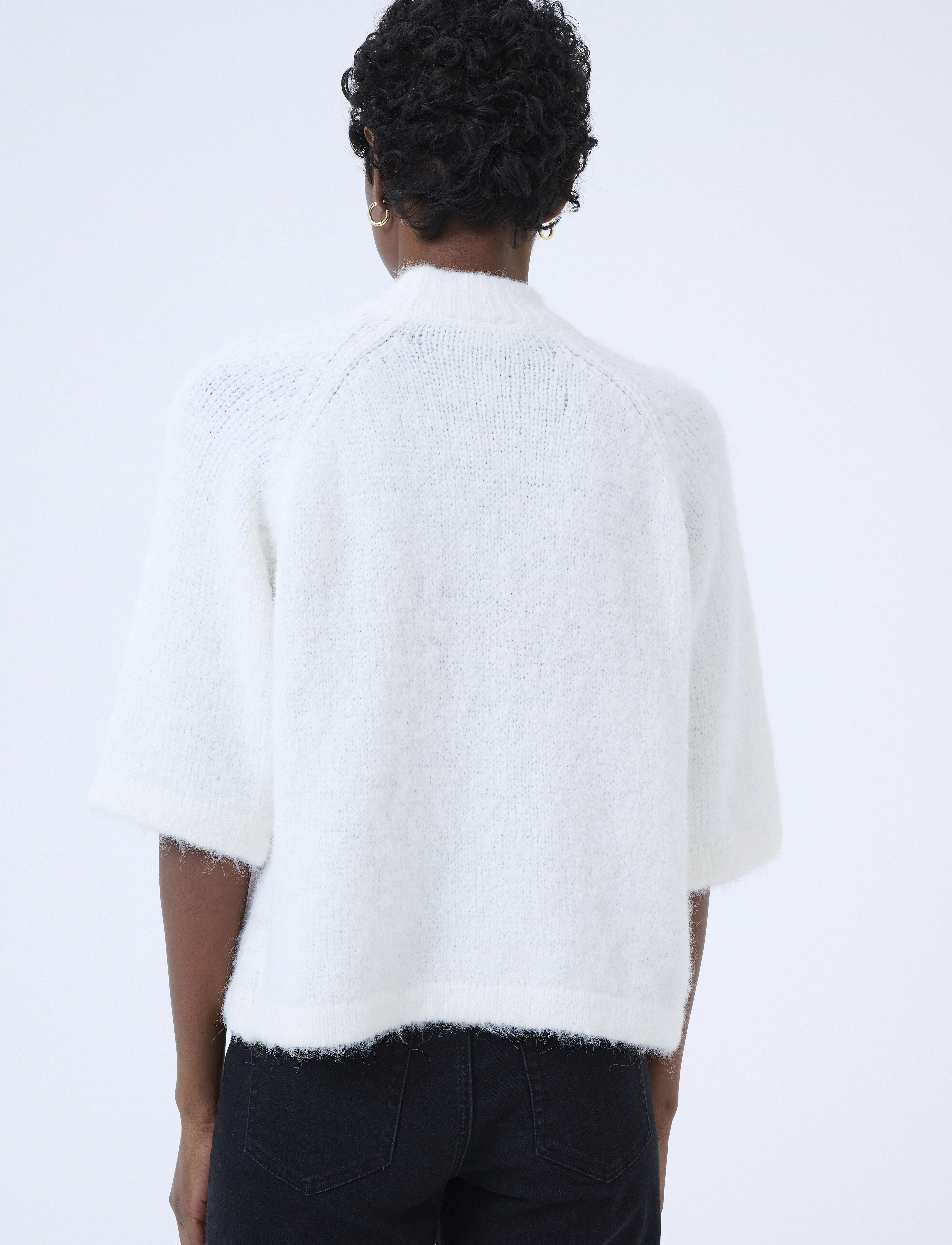 Kaffe - KAemilie Knit Pullover - pullover - chalk - 4