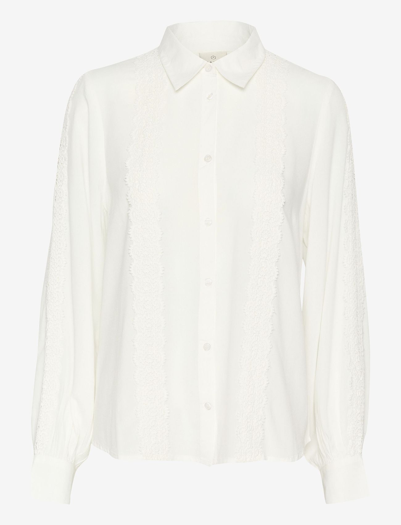 Kaffe - KAsabrina Shirt - langærmede skjorter - chalk - 1