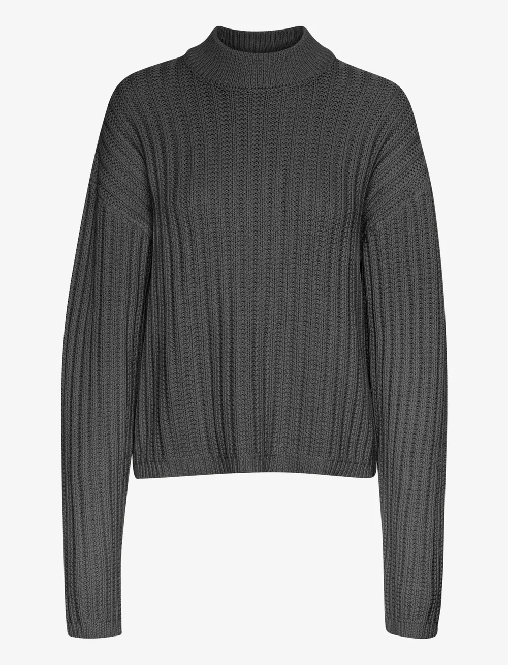 Kaffe - KAbess Pullover - stickade tröjor - black oyster - 1