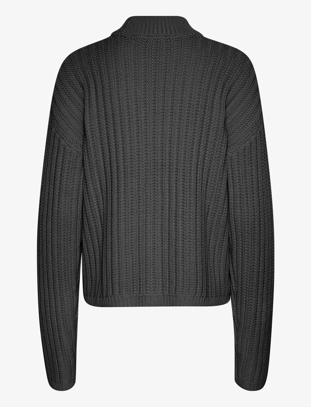 Kaffe - KAbess Pullover - stickade tröjor - black oyster - 2