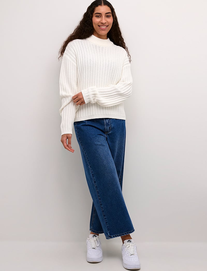 Kaffe - KAbess Pullover - sviitrid - chalk - 3