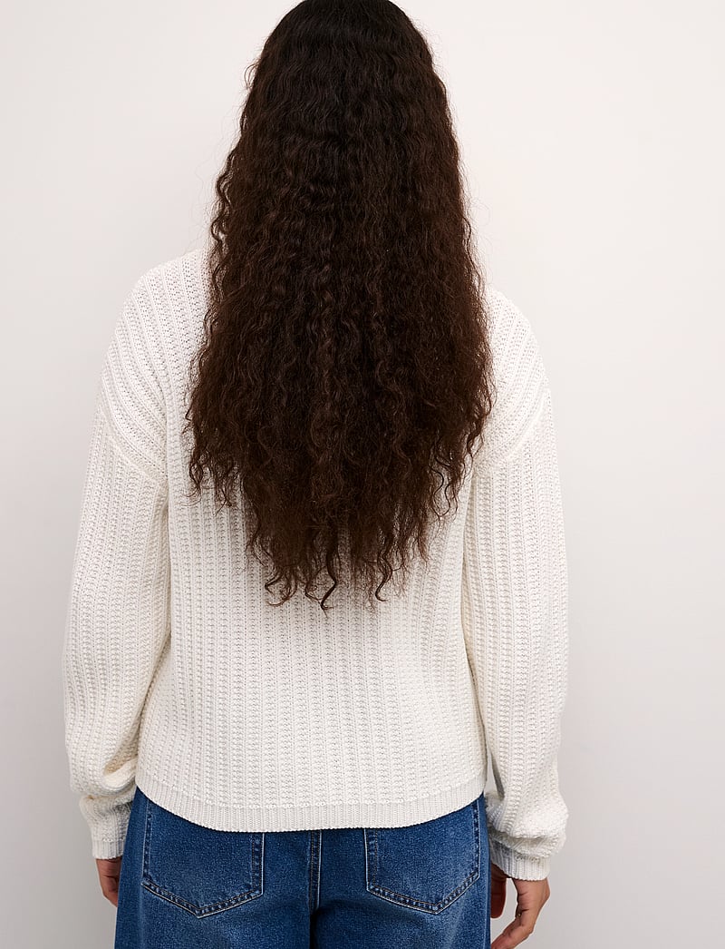 Kaffe - KAbess Pullover - sviitrid - chalk - 4