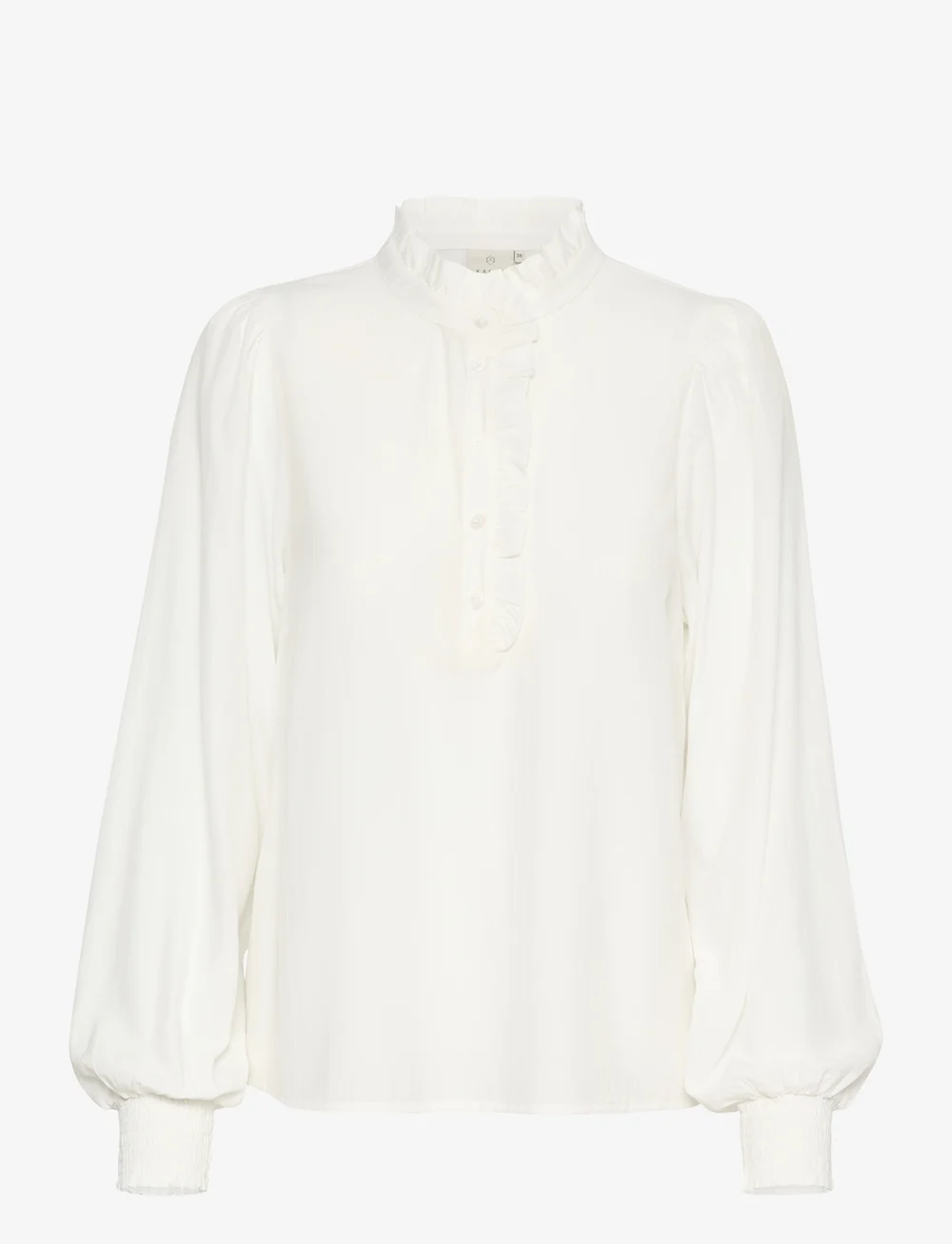Kaffe - KAdorit Blouse - langærmede bluser - chalk - 1