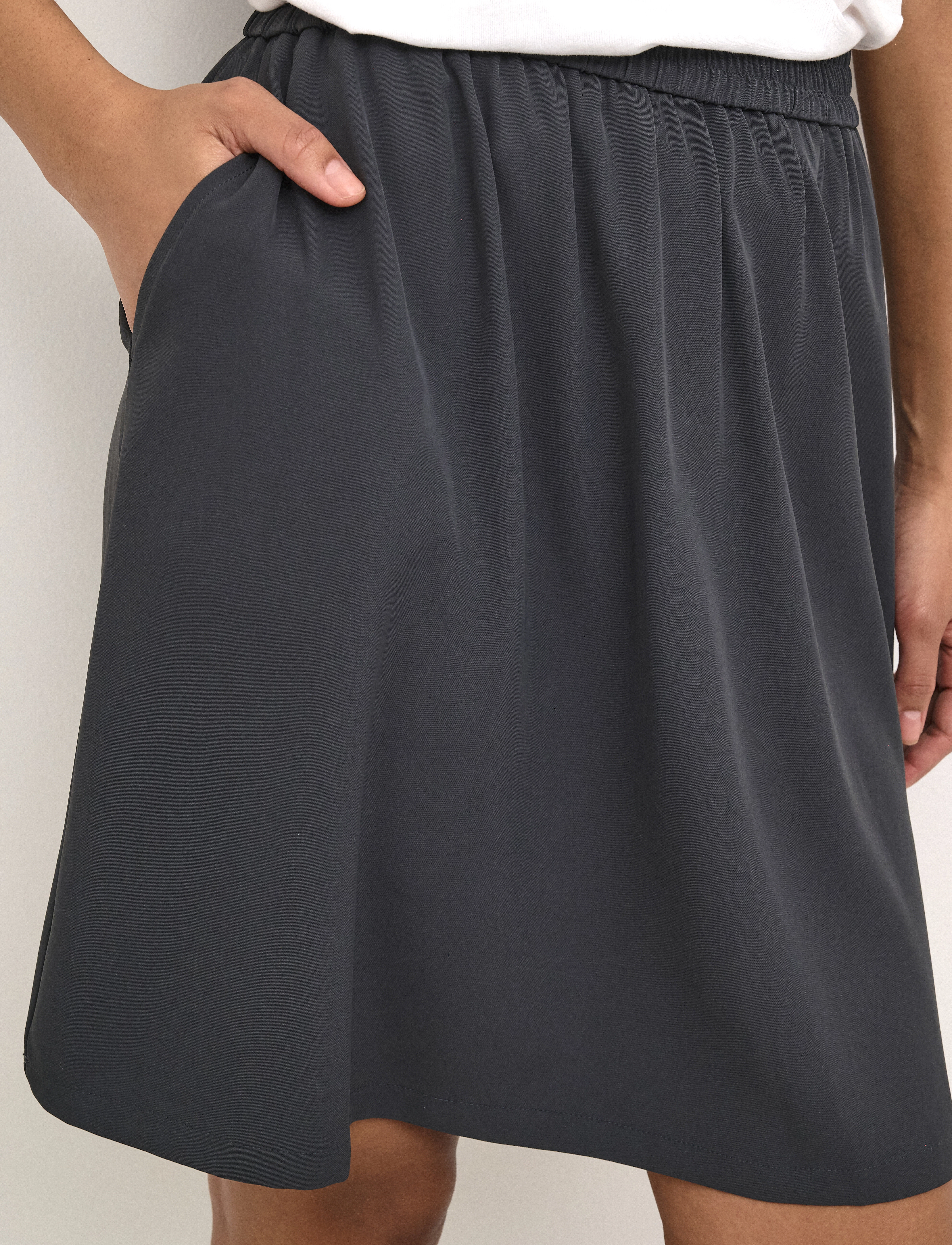 Kaffe - KAsigna Skirt - miniseelikud - black oyster - 5