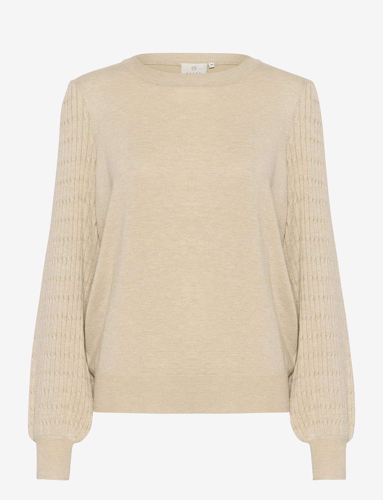 Kaffe - KAnanna Pullover - syysvaatteet - feather gray melange - 0