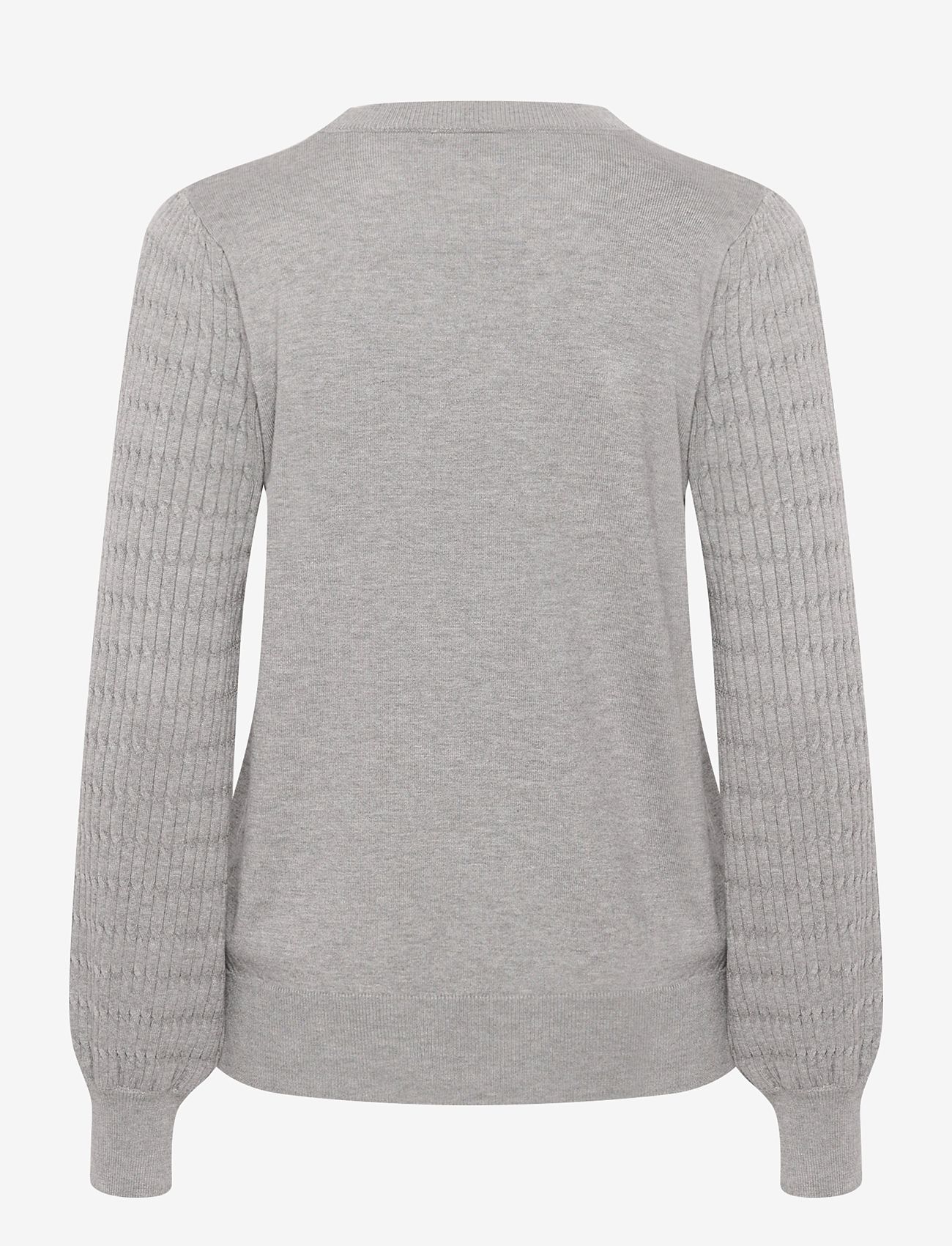 Kaffe - KAnanna Pullover - herbstliche kleidung - grey melange - 1