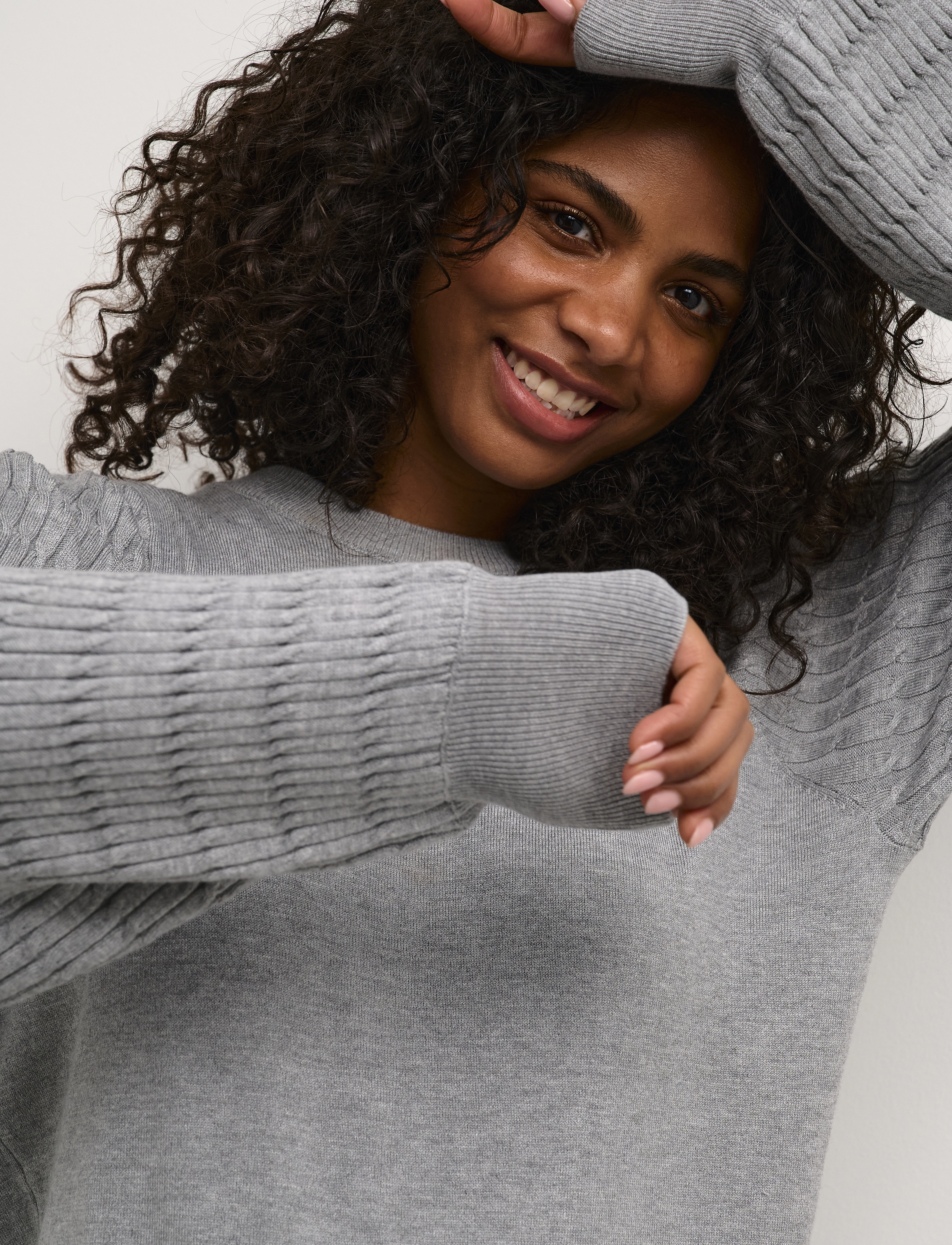 Kaffe - KAnanna Pullover - pullover - grey melange - 5