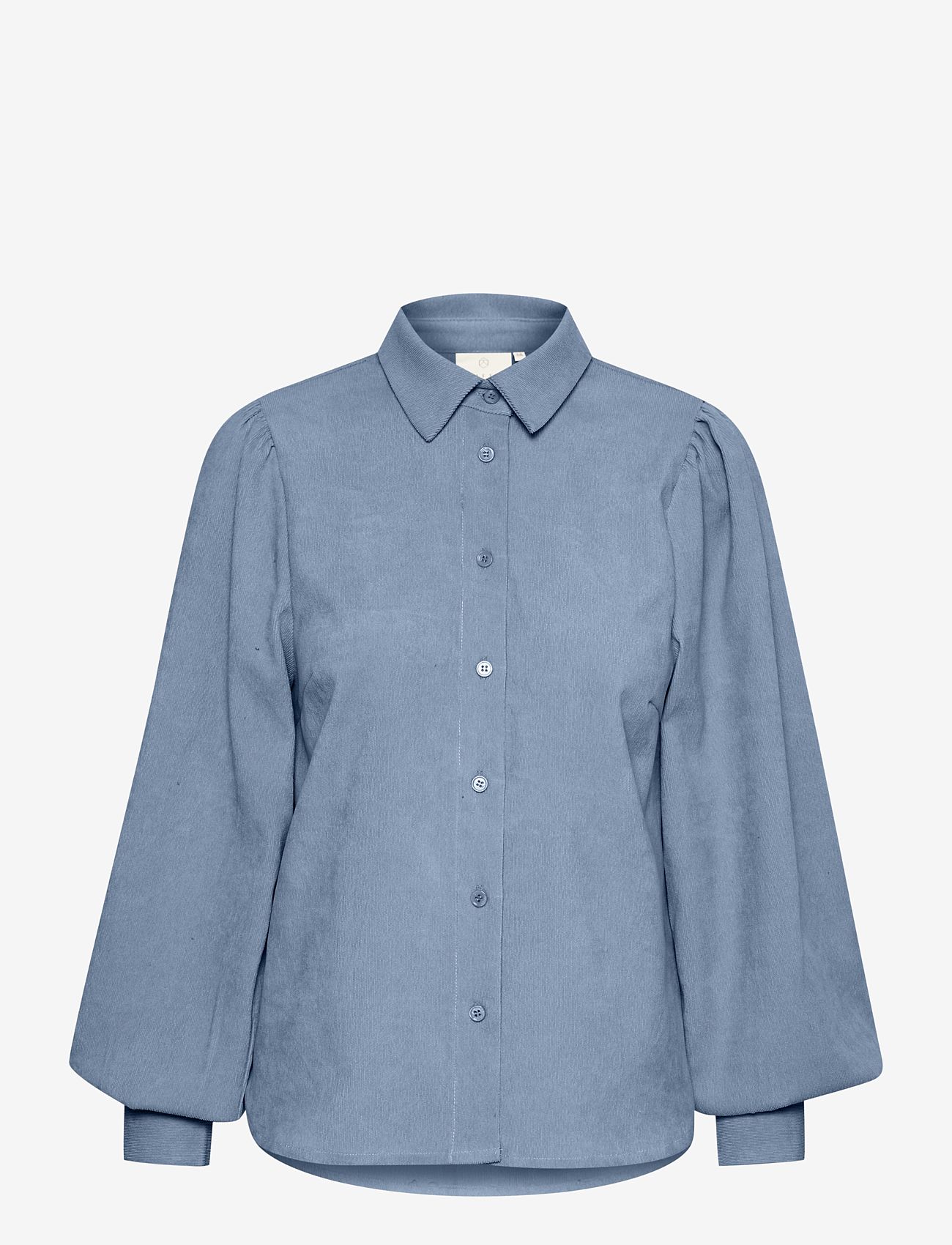 Kaffe - KAhermine Shirt - langærmede skjorter - celestrial blue c. - 1