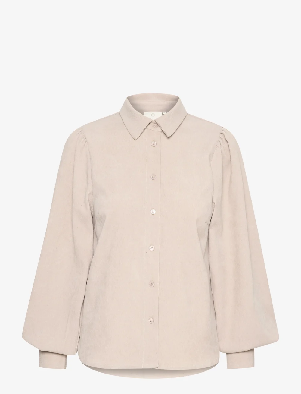 Kaffe - KAhermine Shirt - langærmede skjorter - feather gray c. - 1