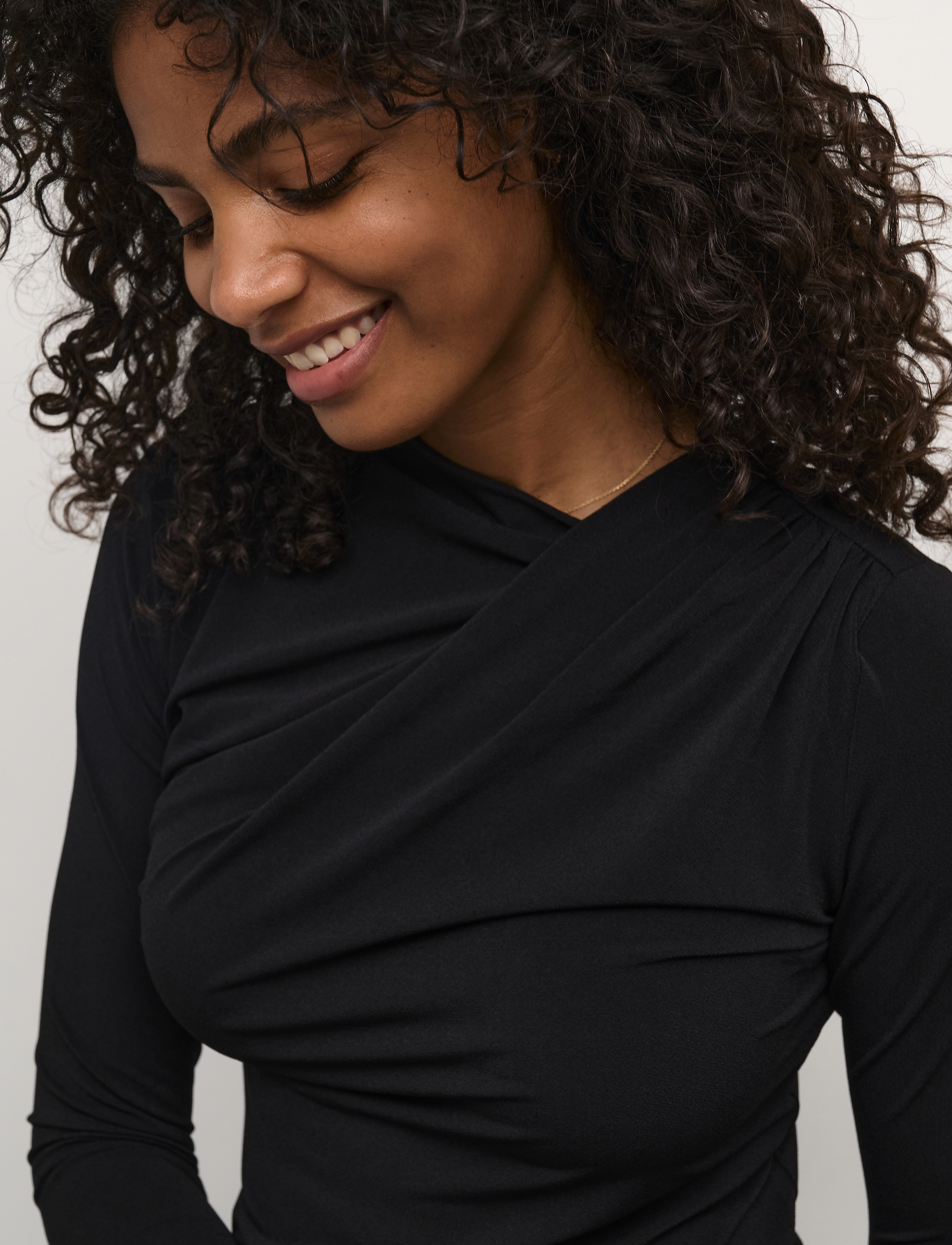 Kaffe - KAaida Jersey Dress - sukienki dopasowane - black deep - 5
