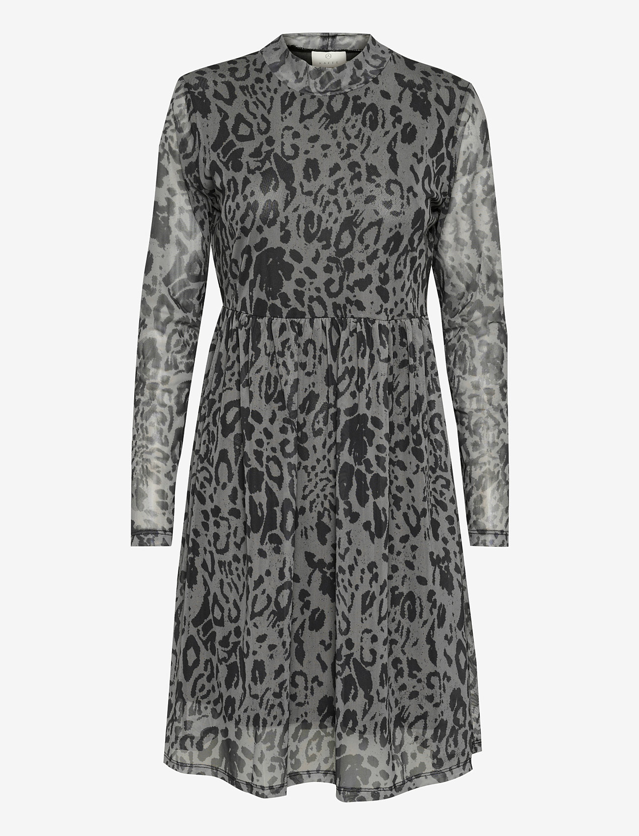 Kaffe - KAjohanne Dress - korta klänningar - major brown/black leopard - 1
