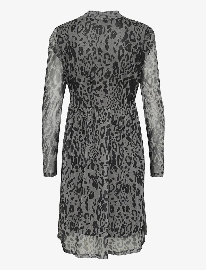 Kaffe - KAjohanne Dress - kurze kleider - major brown/black leopard - 2