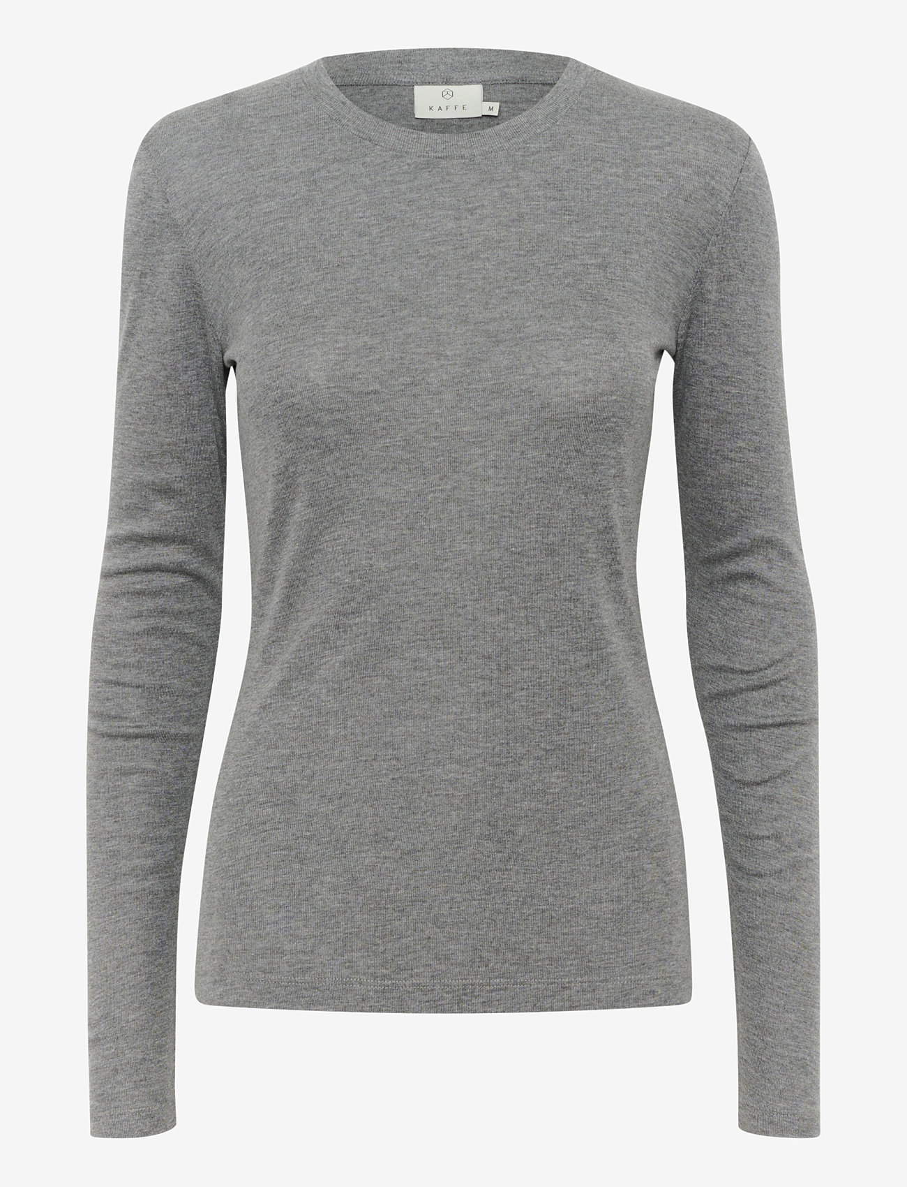 Kaffe - KAronia LS T-Shirt - grey melange - 1