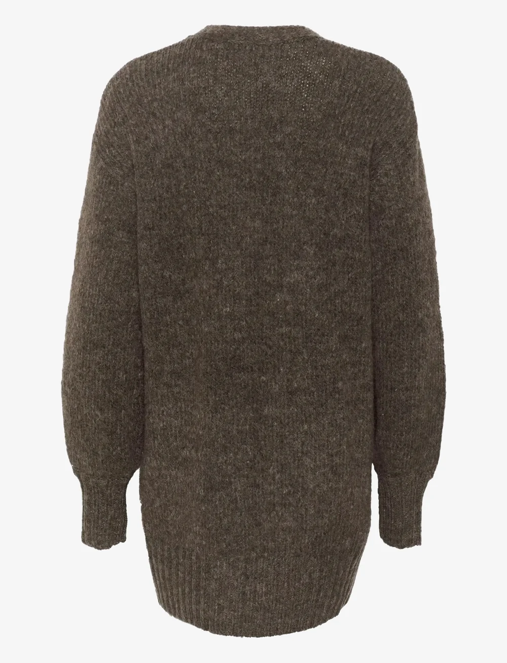 Kaffe - KAtrina Knit Cardigan - cardigans - major brown melange - 2