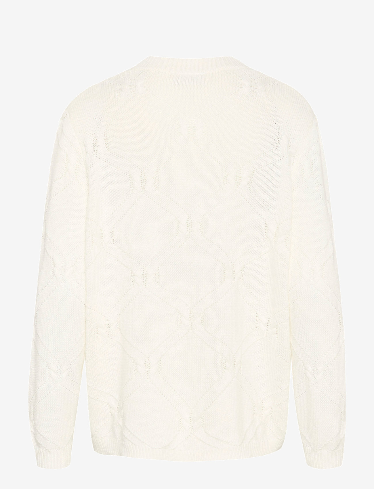 Kaffe - KAcharlie Knit Pullover - sviitrid - chalk - 2