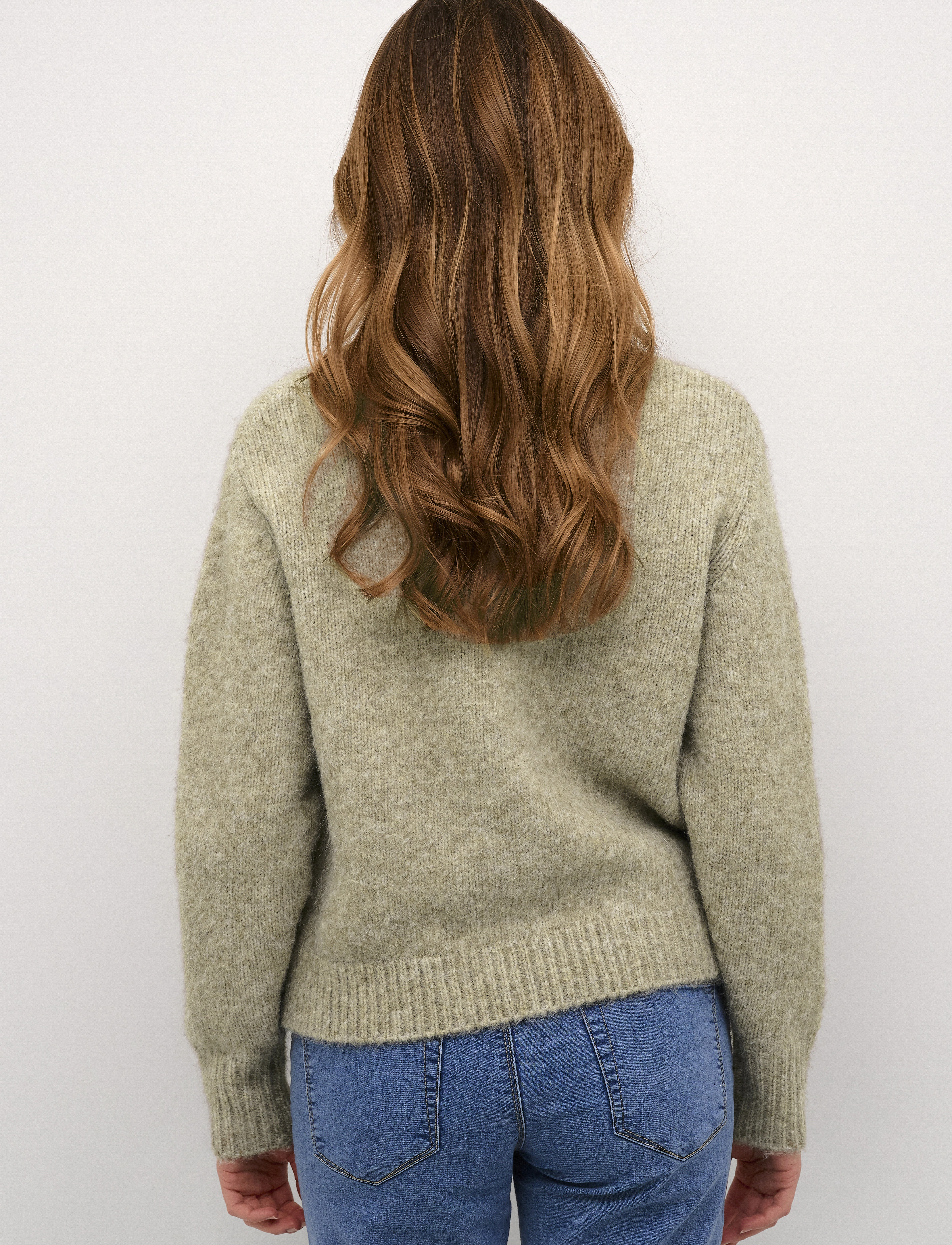 Kaffe - KAtrina LS Pullover - golfy - feather gray melange - 4