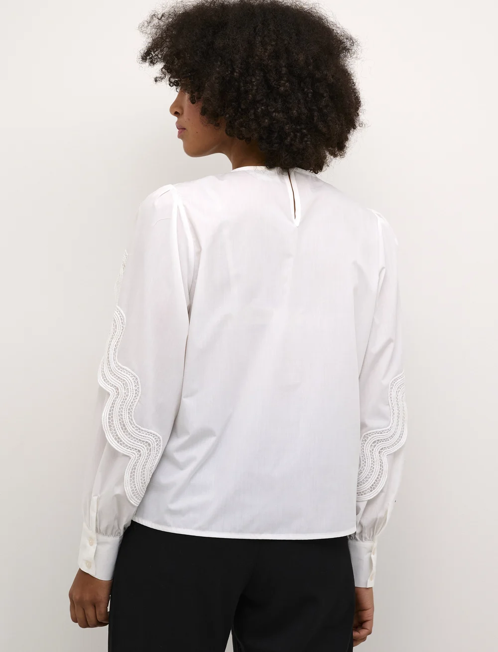 Kaffe - KAchristine Blouse - blūzes ar garām piedurknēm - optical white - 4