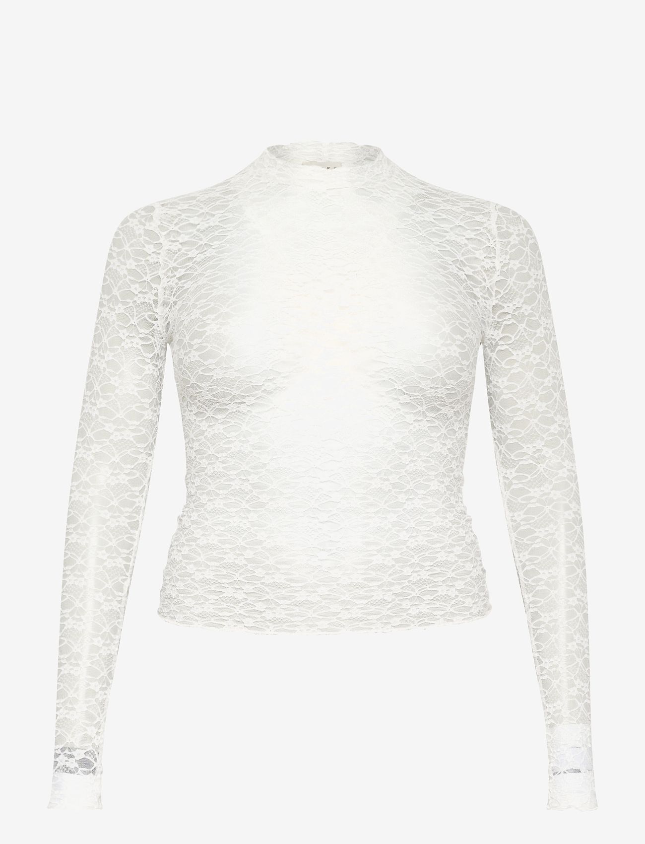 Kaffe - KAjolia LS Blouse - efterårstøj - chalk - 0