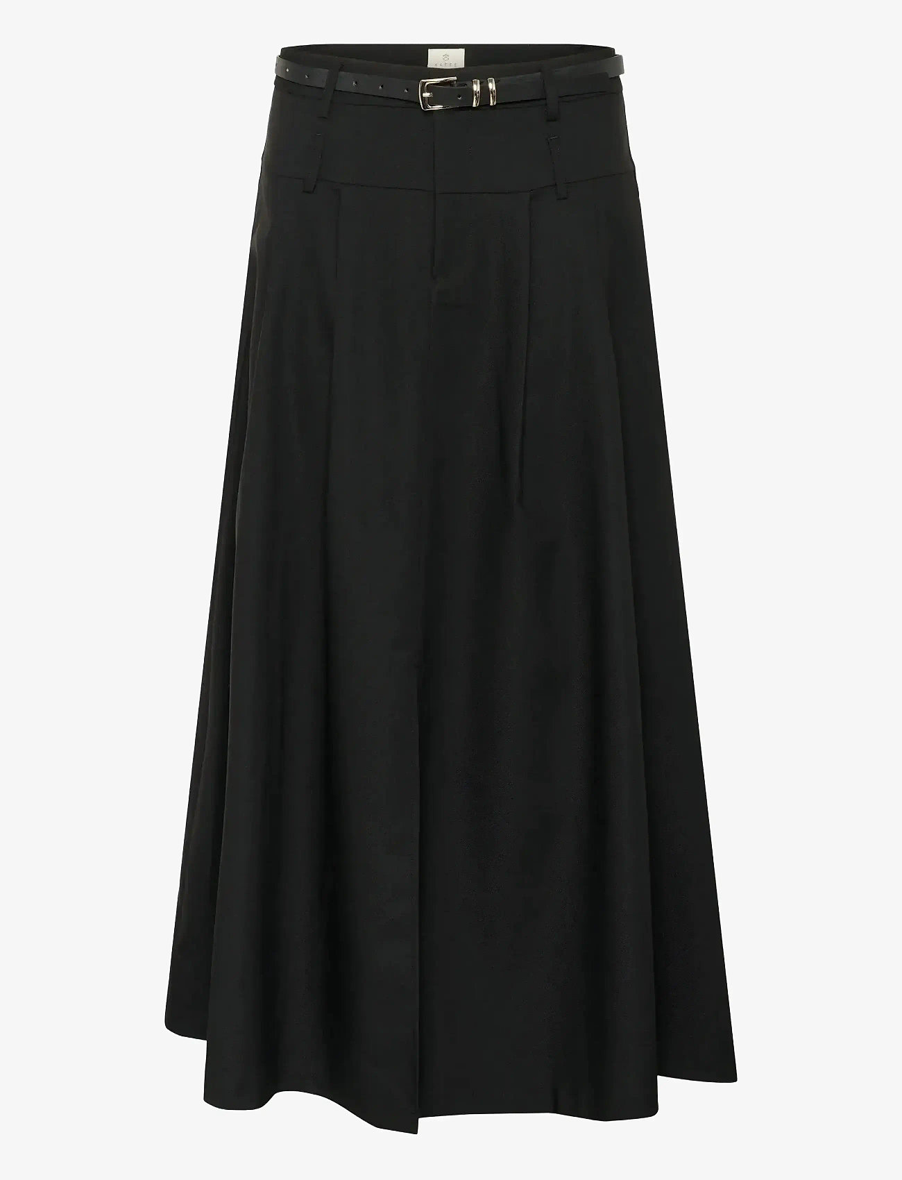 Kaffe - KAlissi Skirt - plíseruð pils - black deep - 1