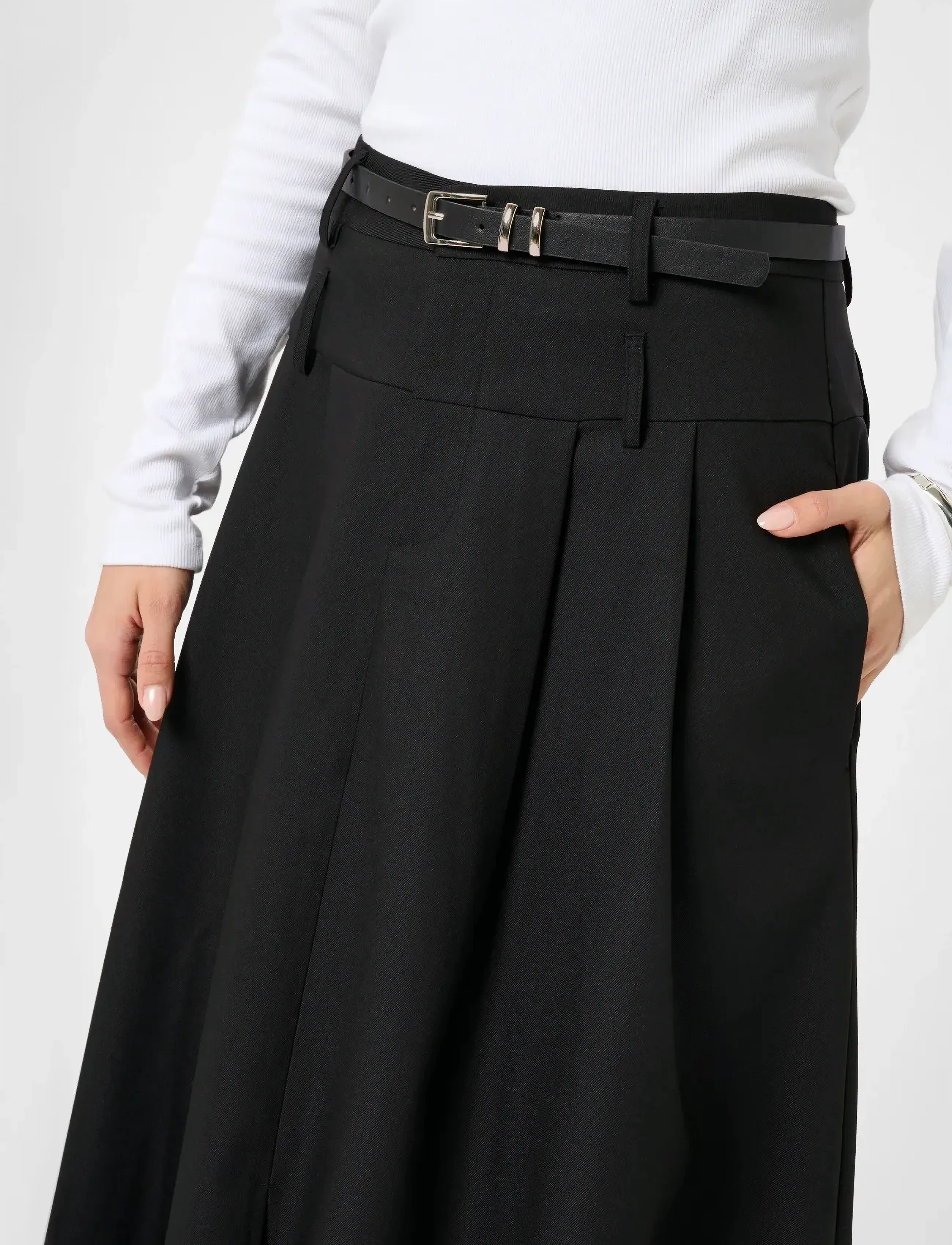 Kaffe Kalissi Skirt maxikjolar dam – bild 5