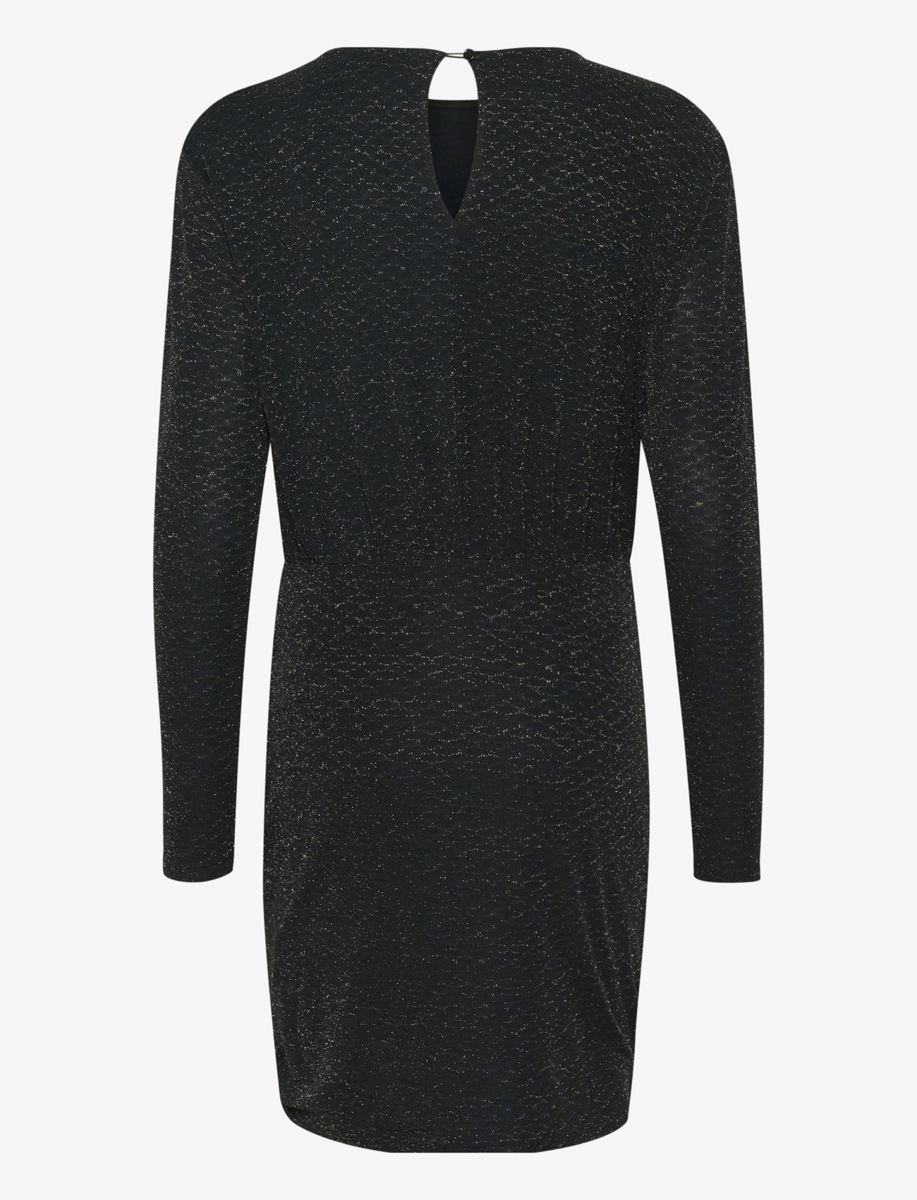 Kaffe - KAellie Jersey Dress - festtøj til outletpriser - black_silver glitter - 2