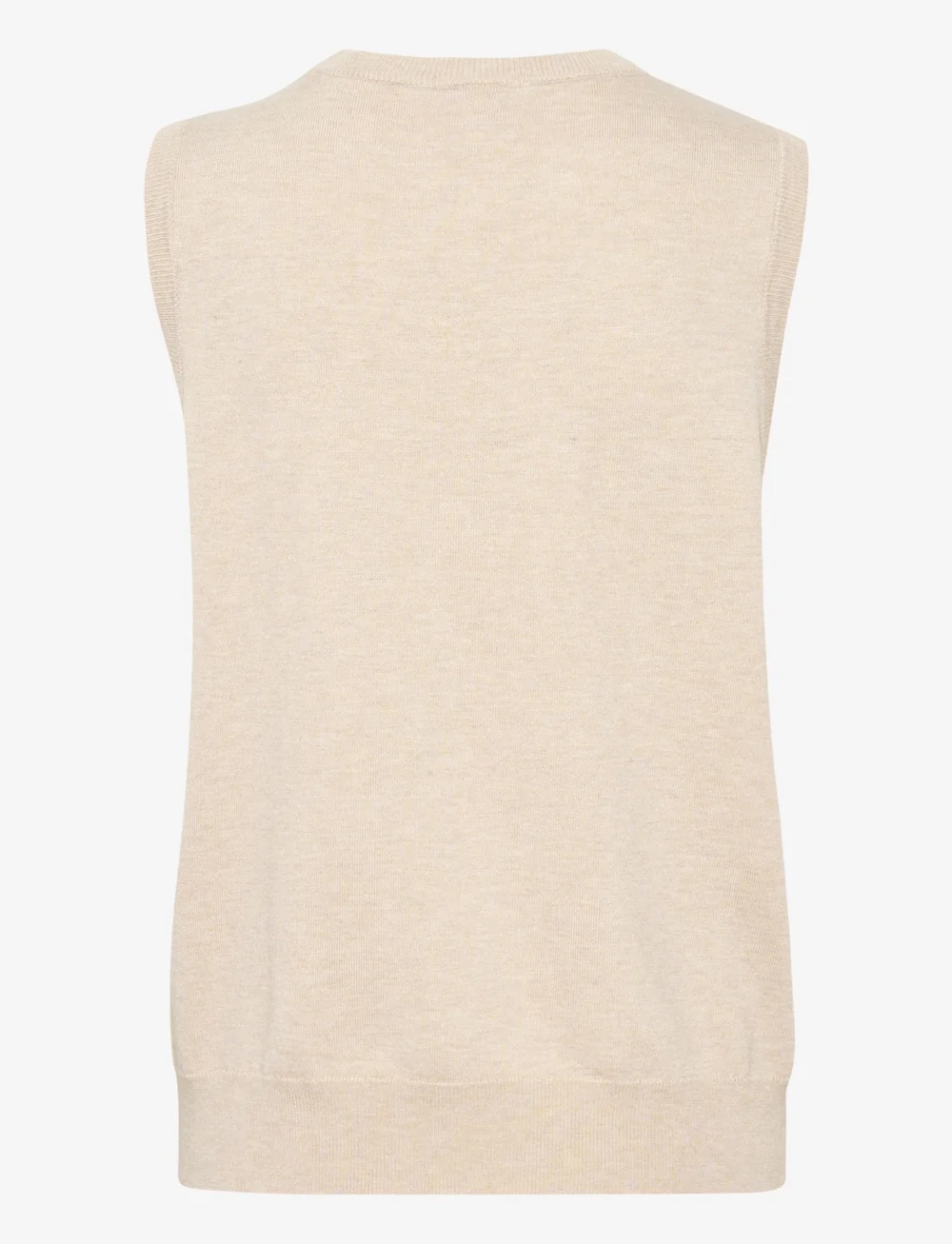 Kaffe - KAlizza Knit Slipover - kootud vestid - feather gray melange - 2