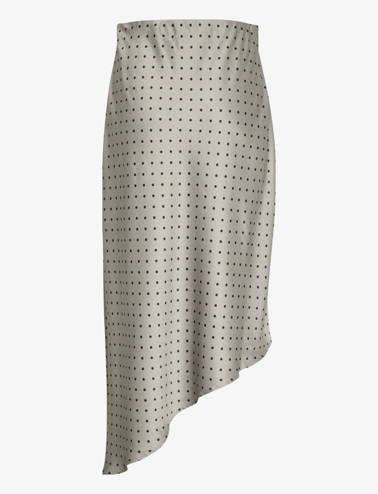 Kaffe - KAdonna Skirt - midi garuma svārki - steeple gray/black dot - 2
