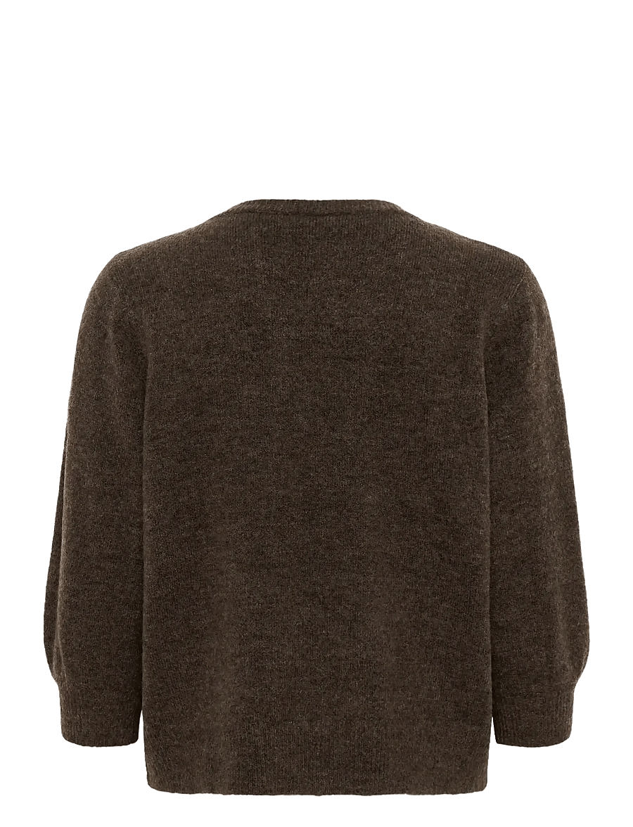 Kaffe - KAmeridith Pullover - pullover - black coffee - 2