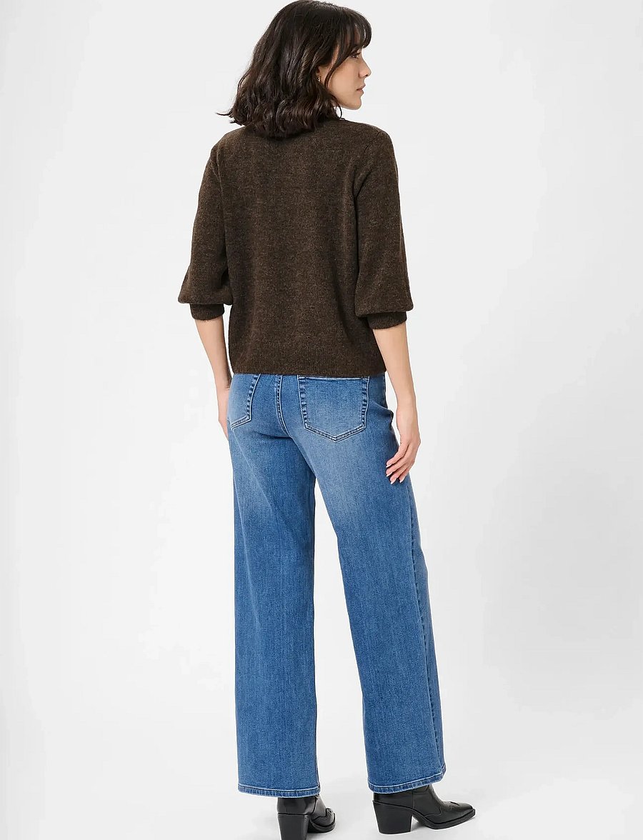 Kaffe - KAmeridith Pullover - pullover - black coffee - 4