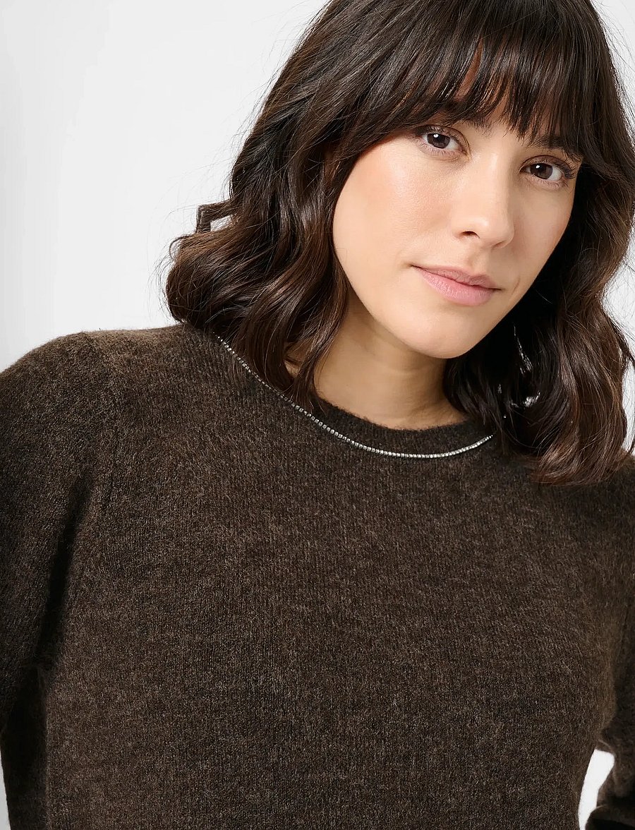 Kaffe - KAmeridith Pullover - pullover - black coffee - 5