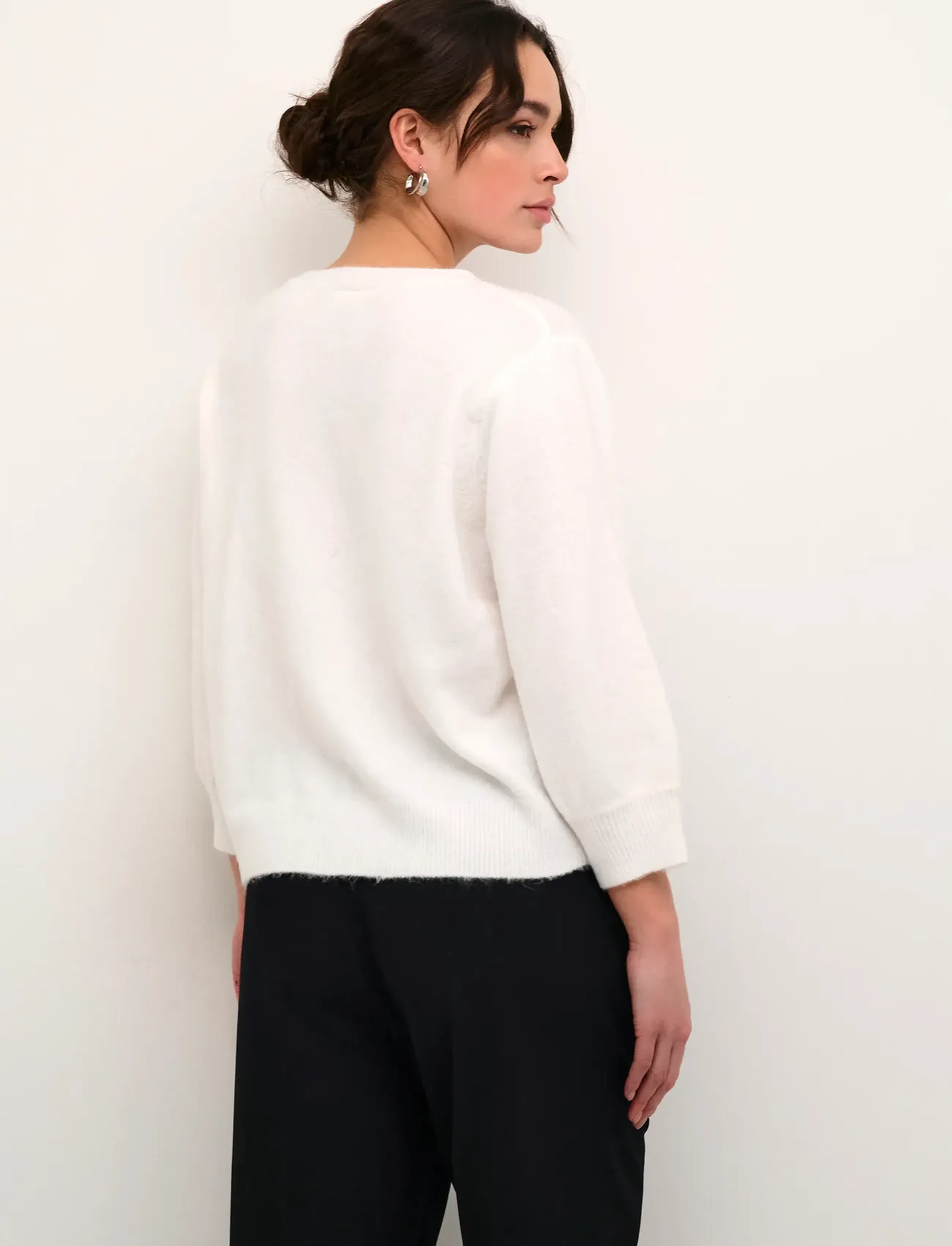 Kaffe - KAmeridith Pullover - trøjer - chalk cc. - 4