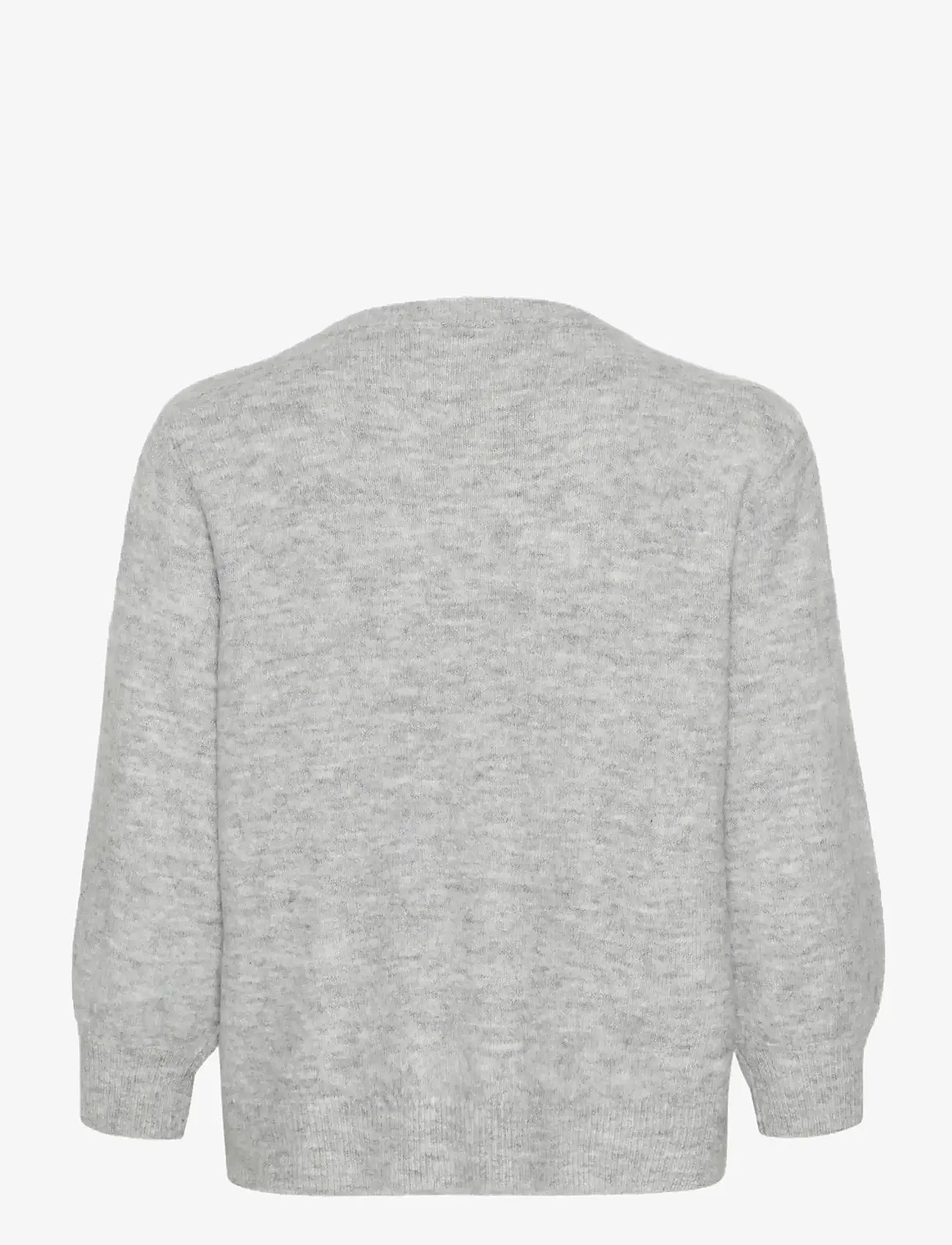 Kaffe - KAmeridith Pullover - efterårstøj - grey melange - 1