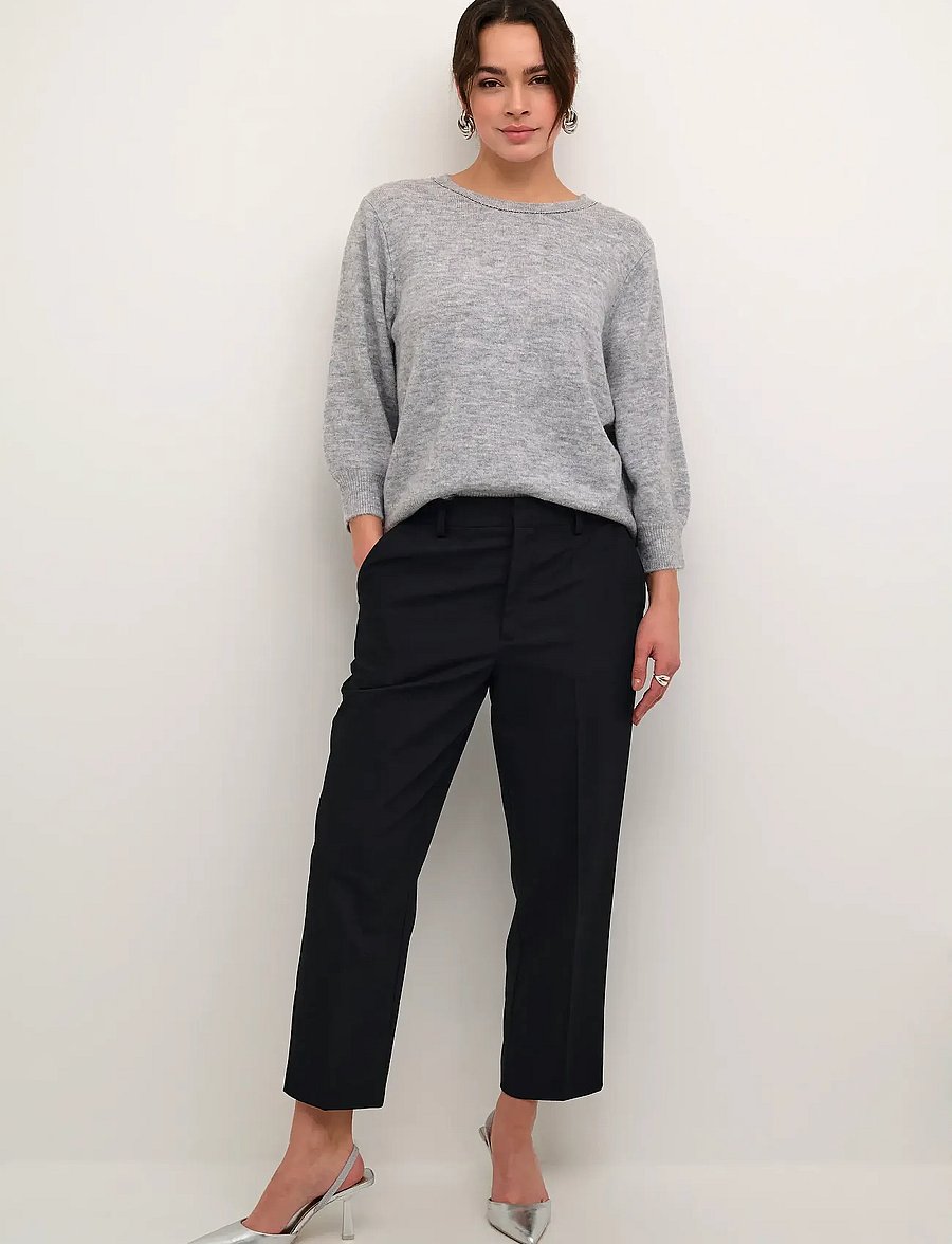 Kaffe - KAmeridith Pullover - pullover - grey melange - 3