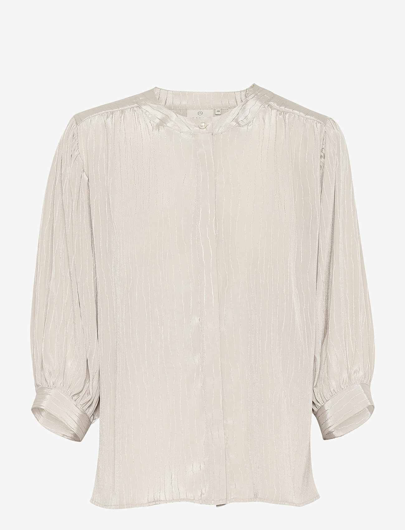 Kaffe - KAolina Shirt - kurzärmlige hemden - moonstruck - 1