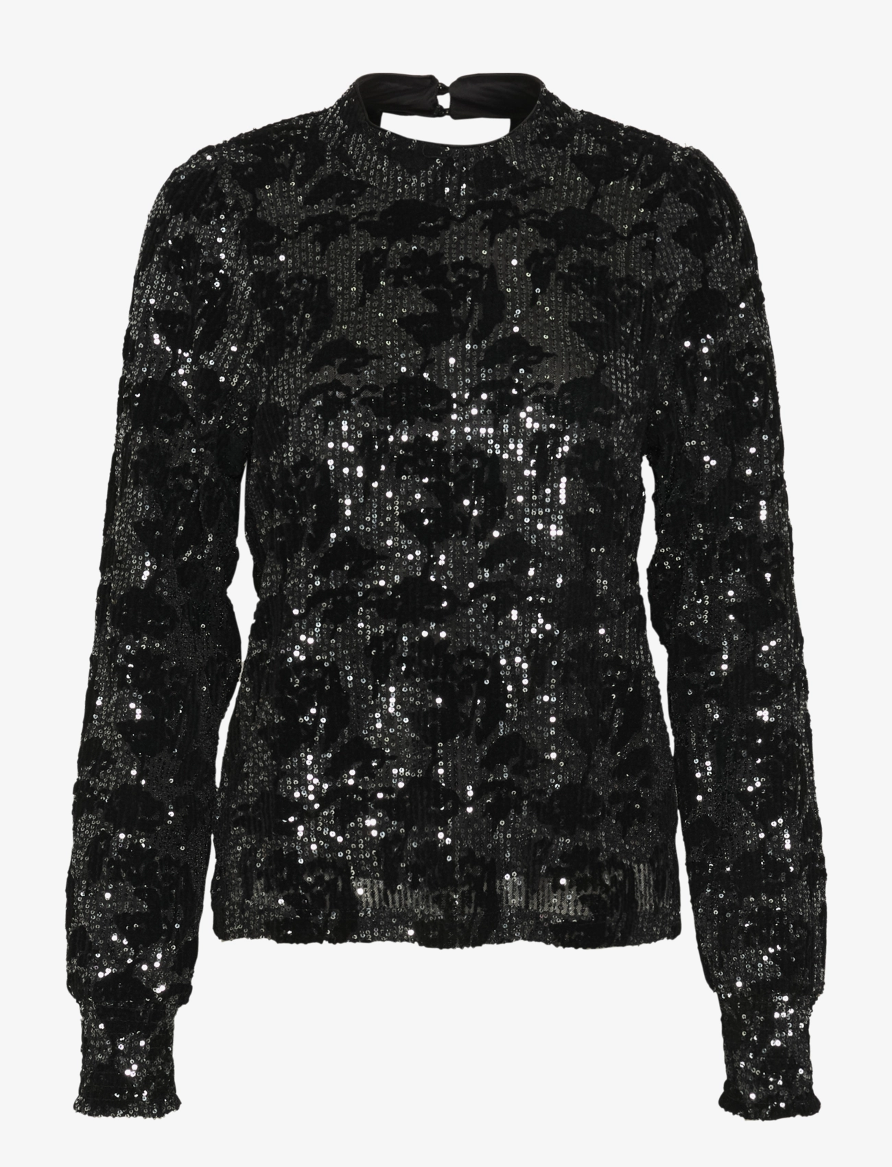 BLACK/DARK SILVER SEQUIN