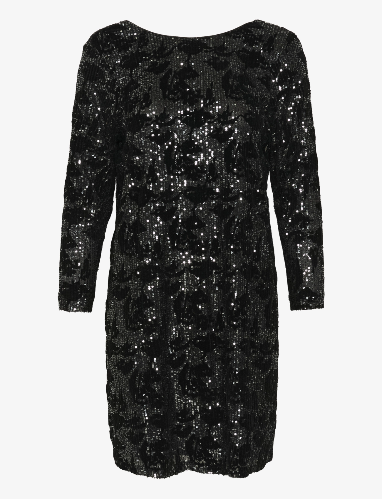 BLACK/DARK SILVER SEQUIN