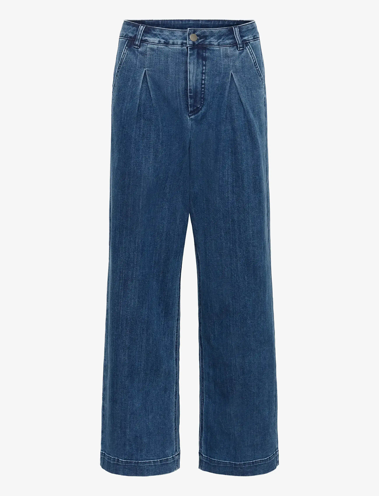 Kaffe - KAlea Wide Jeans - wide leg jeans - medium blue denim - 1